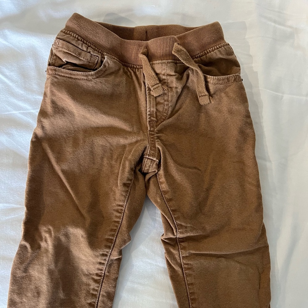 Gap fleece lined pants. Size 4 years slim
